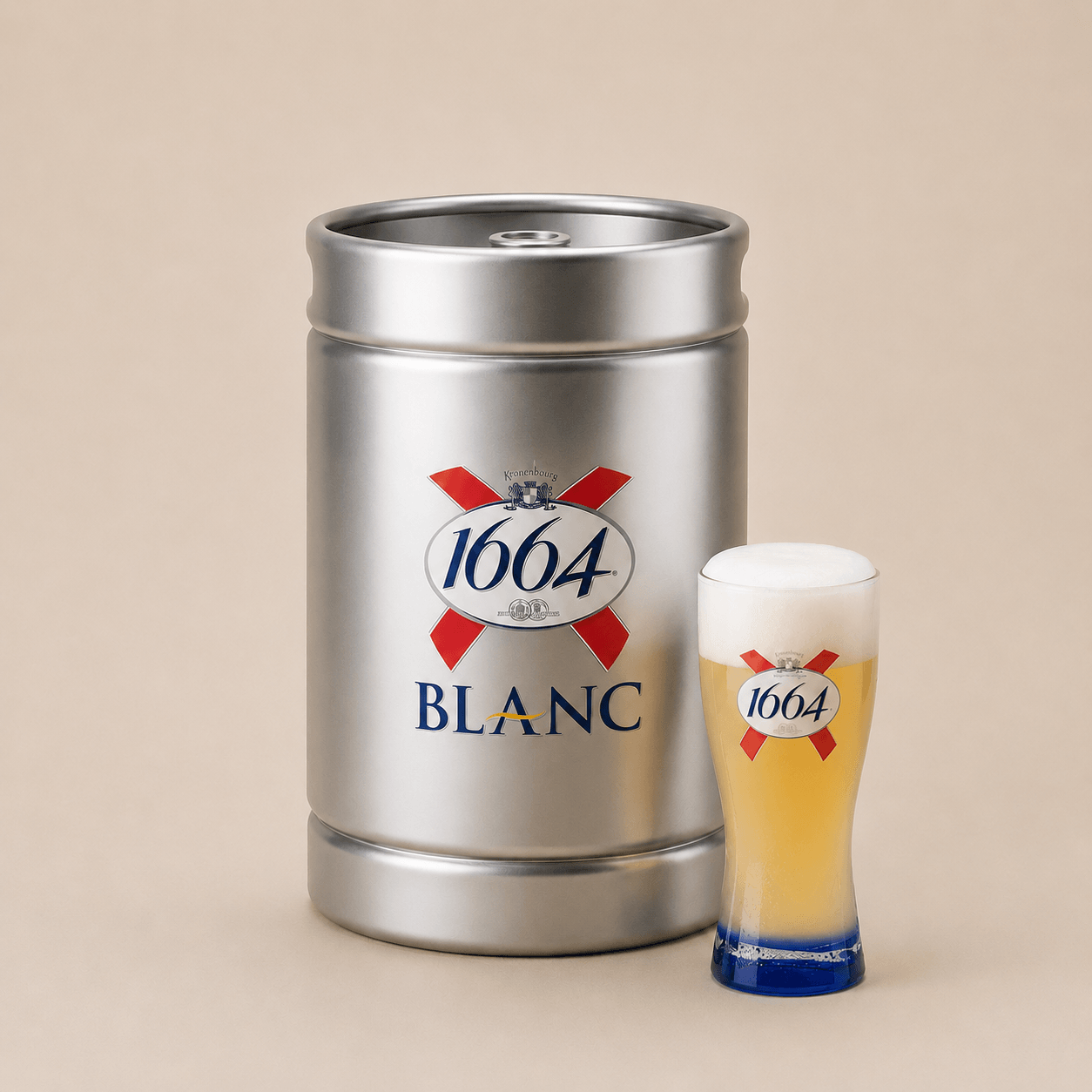 Kronenbourg Blanc 1664 – 20 l keg
