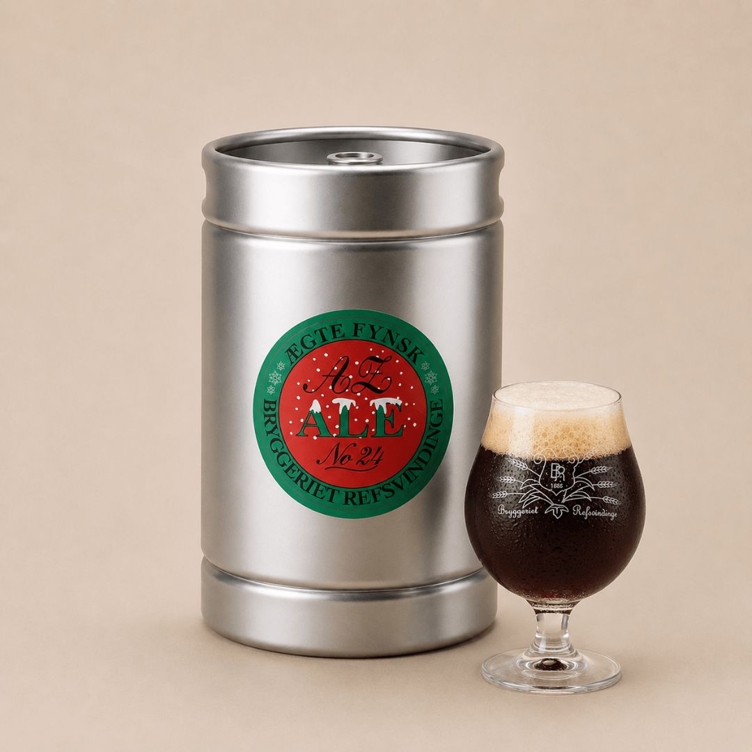 Refsvindinge Ale No. 24 Julebryg – 19 l fustage