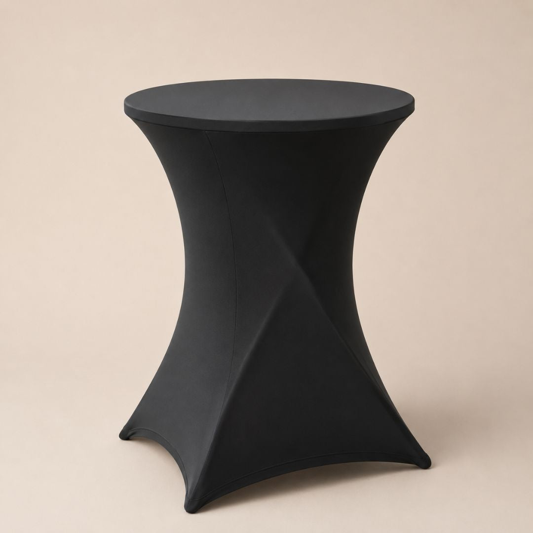 Sort strækdug til cafebord