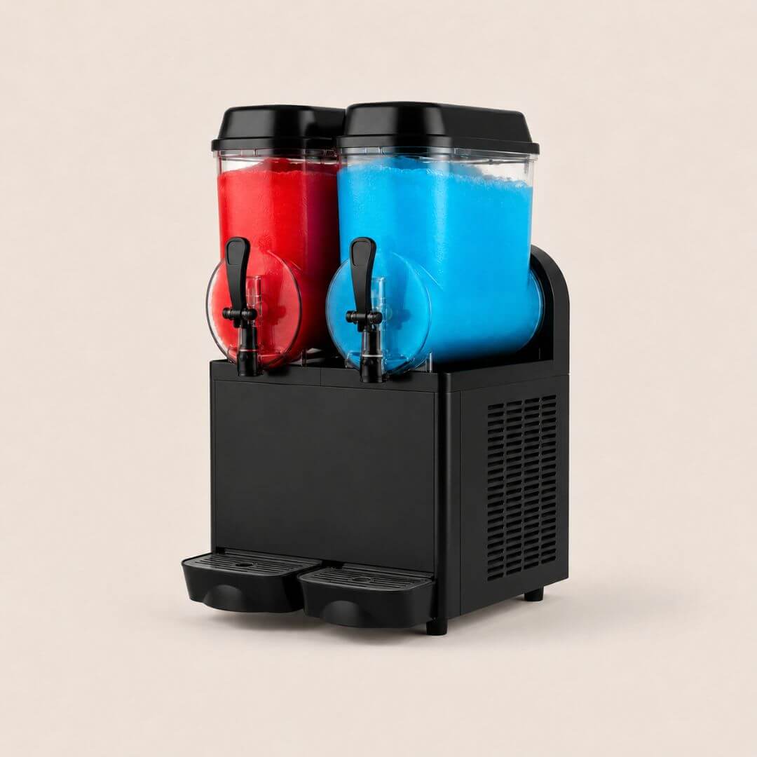 Slush ice-maskine – 2 kamre