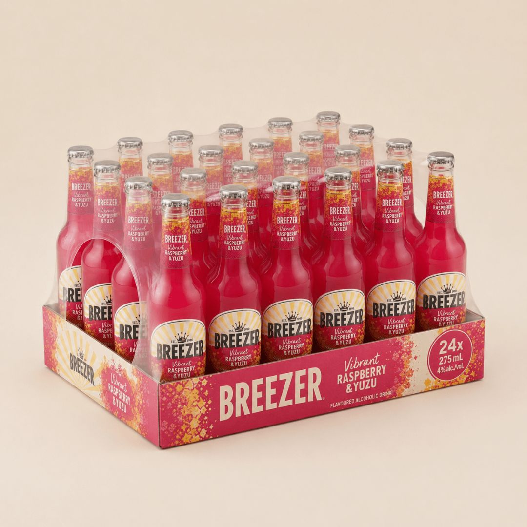 Breezer Raspberry Yuzu – 24 flasker