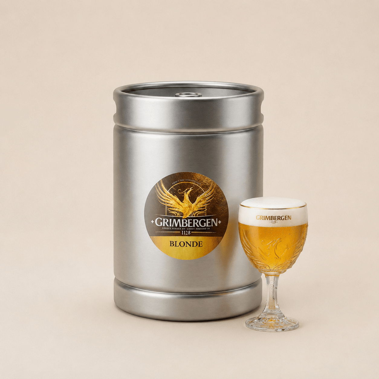 Grimbergen Blonde – 30 l keg