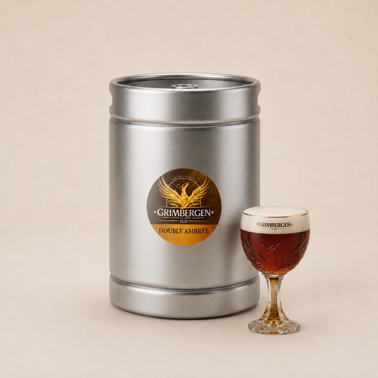 Grimbergen Double-Ambrée – 20 l keg