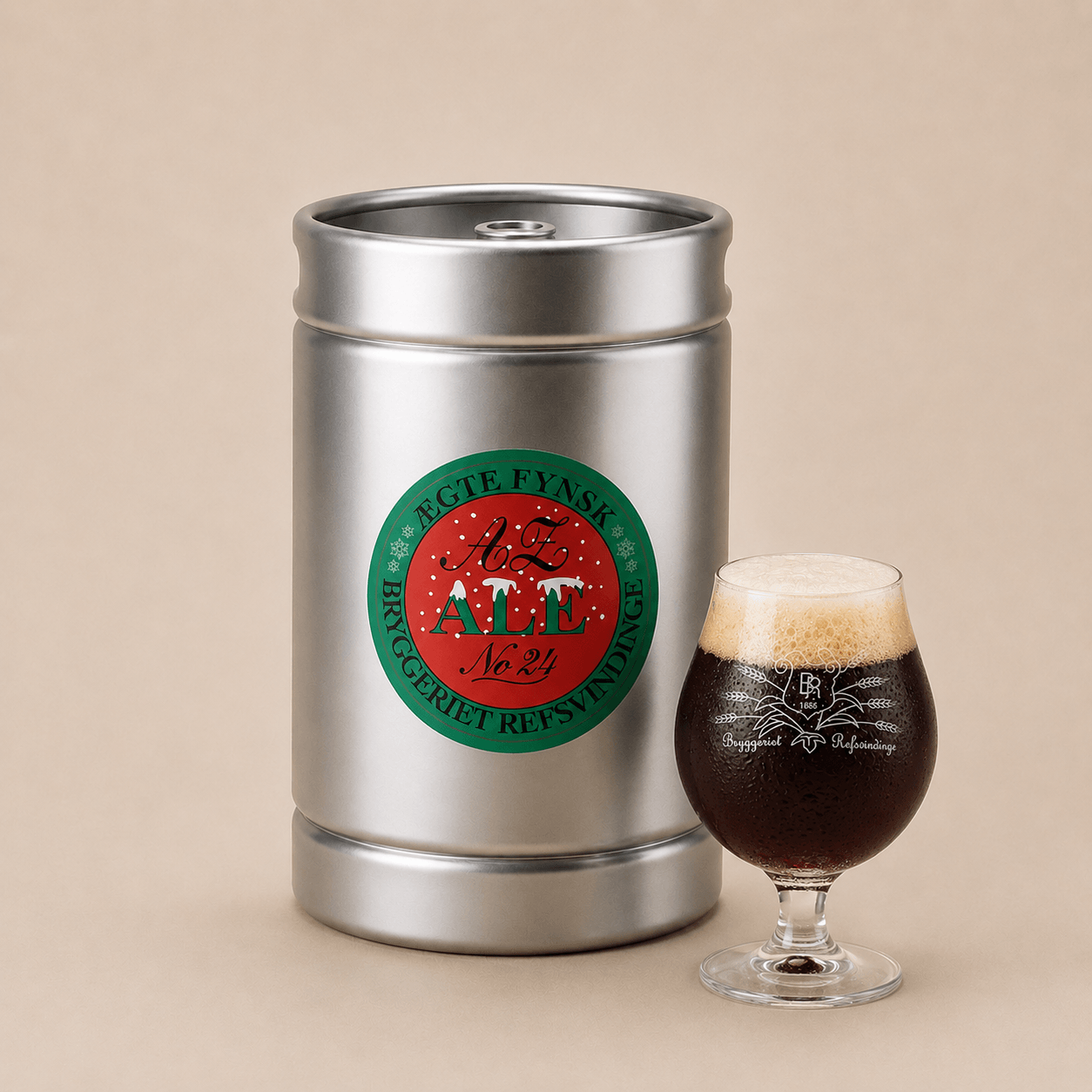 Refsvindinge Ale No. 24 Christmas Brew – 19 l keg
