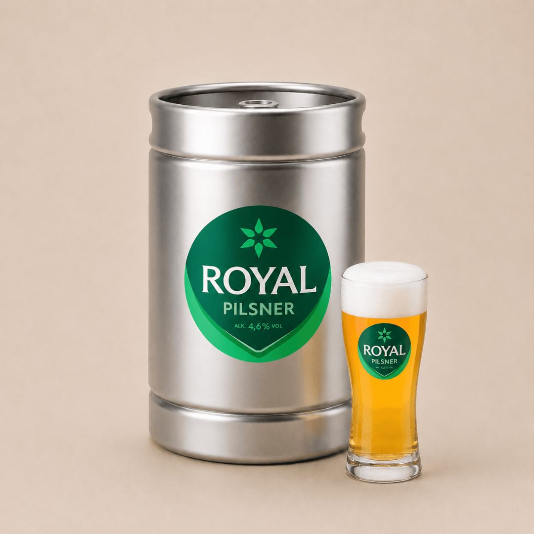 Royal Pilsner – 30 l fustage