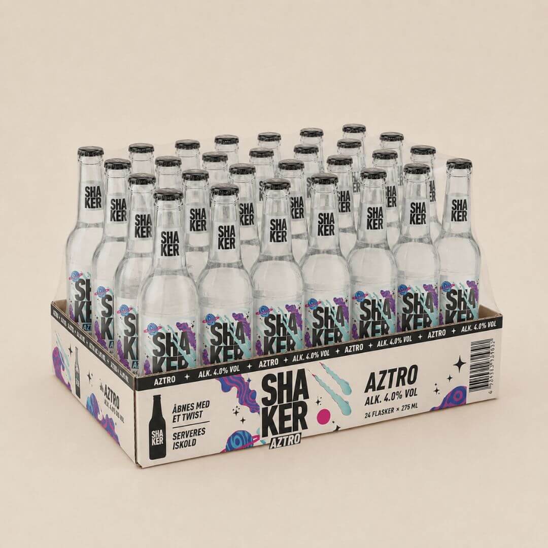 Shaker Aztro – 24 flasker