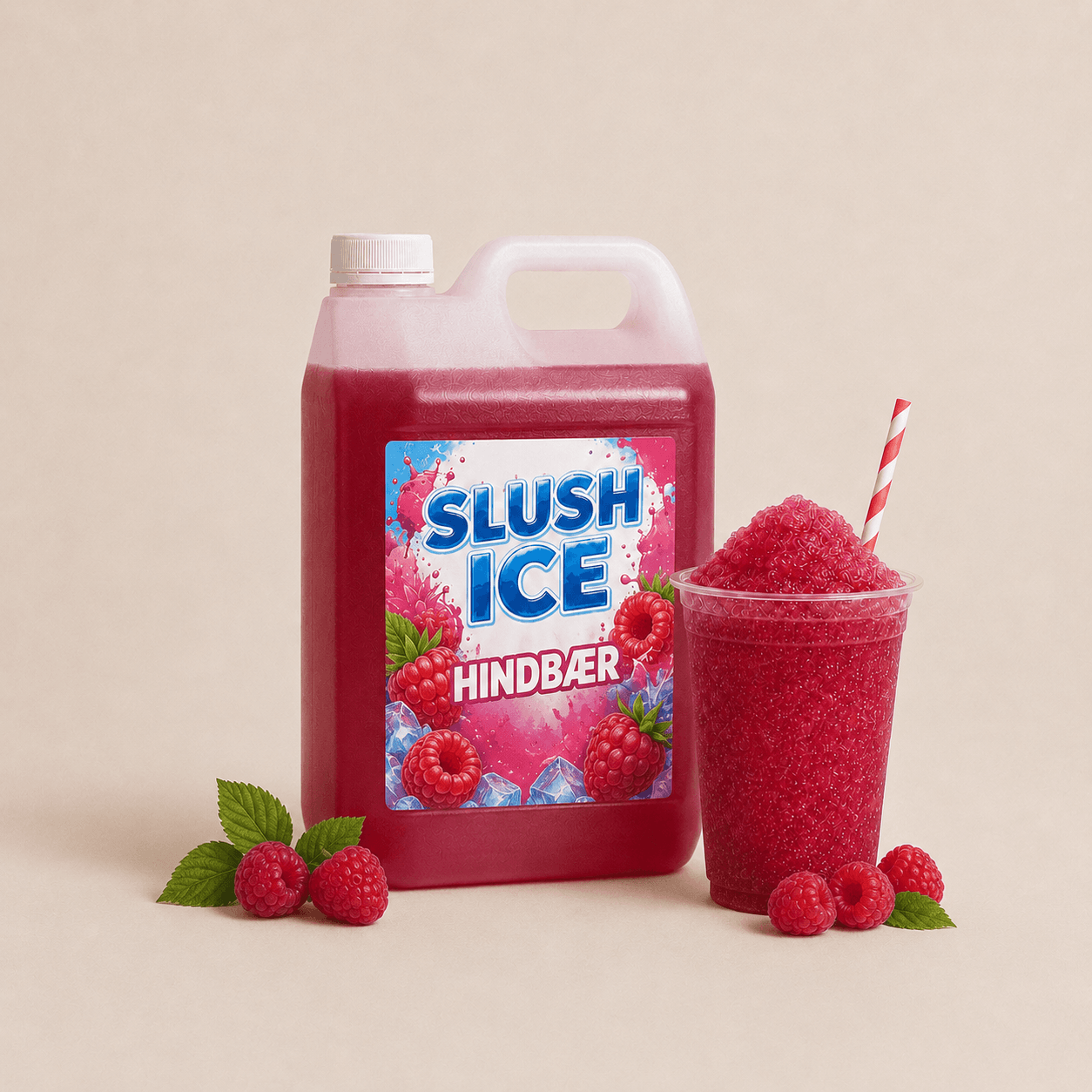 Slush Ice – Hindbær (2 l)