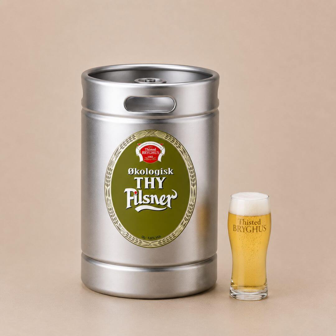 Thy Økologisk Pilsner – 20 l fustage