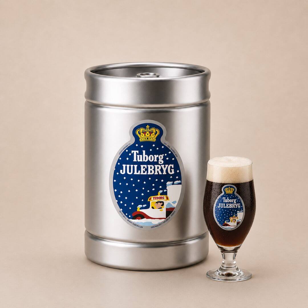 Tuborg Julebryg – 25 l fustage